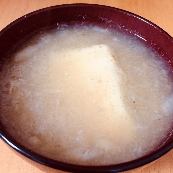 たっぷりおろしの汁物 お餅入り♪